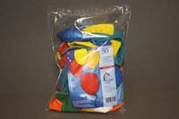 Packung Luftballons unbedruckt 50 Stück